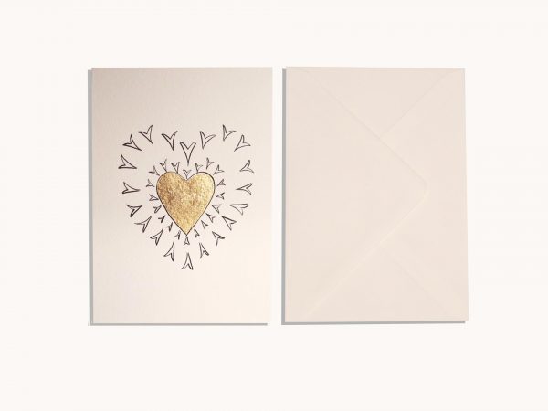 Heart Of Gold…23k Gold Leaf
