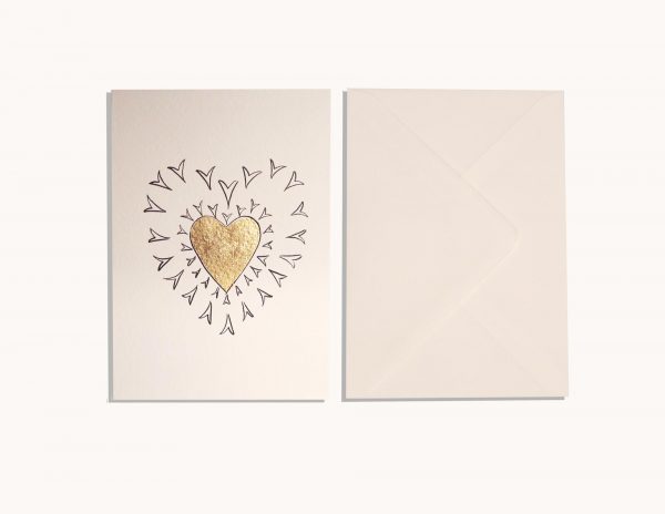 Heart Of Gold…23k Gold Leaf