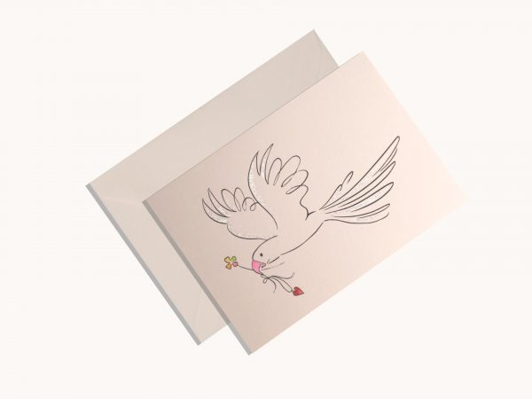 Glistening White Bird