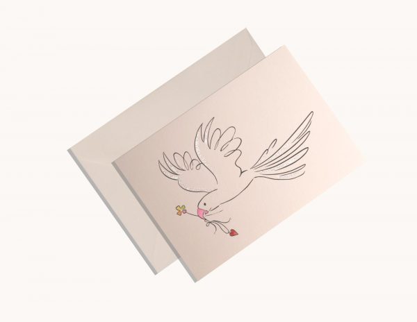 Glistening White Bird