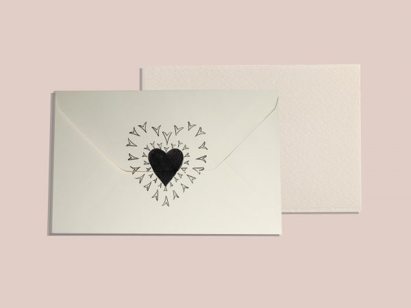 Black Heart -Set of 3