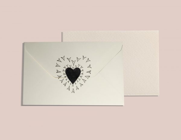 Black Heart -Set of 3