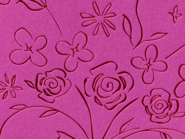 Hot Pink Foil Flower Bouquet