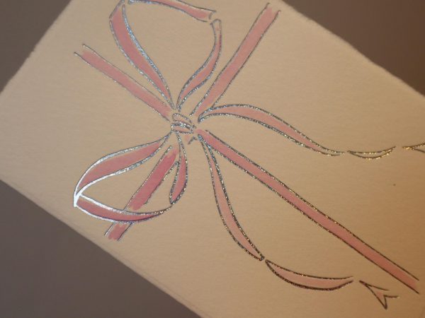 Glass Baby Pink Present
