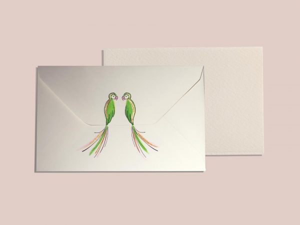 Tropical Parrots – Set of 3