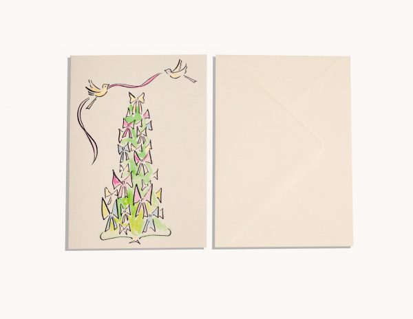 Bow Christmas Tree - Pastels