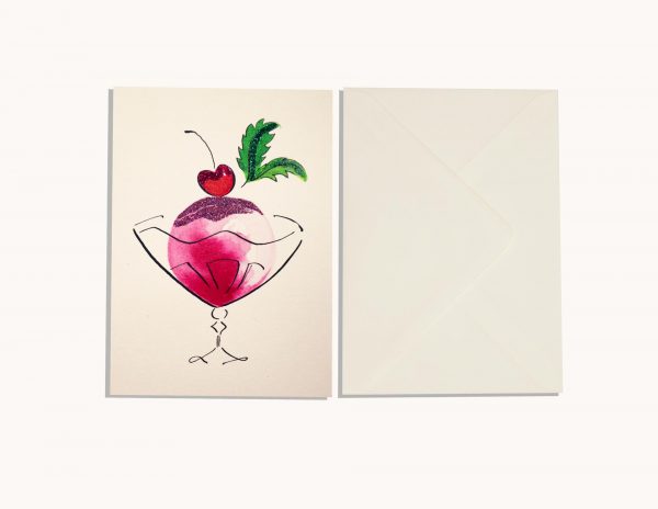 Raspberry & Cherry Sundae - Sprinkled With Glitter