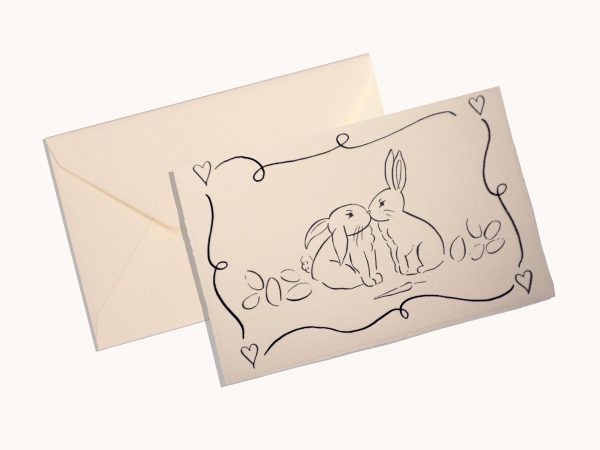 Black & White – Easter Bunny