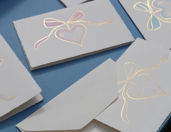 Gold Heart - Baby Pink - Image 3