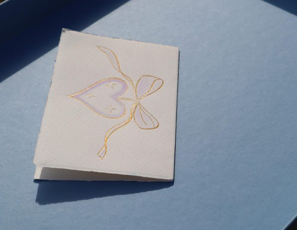 Gold Heart - Pastel Violet - Image 2