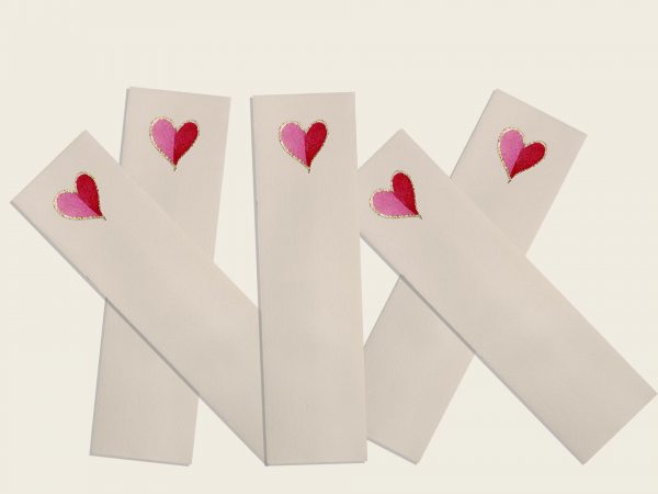 Individual Candy Heart Bookmark – Made To Order