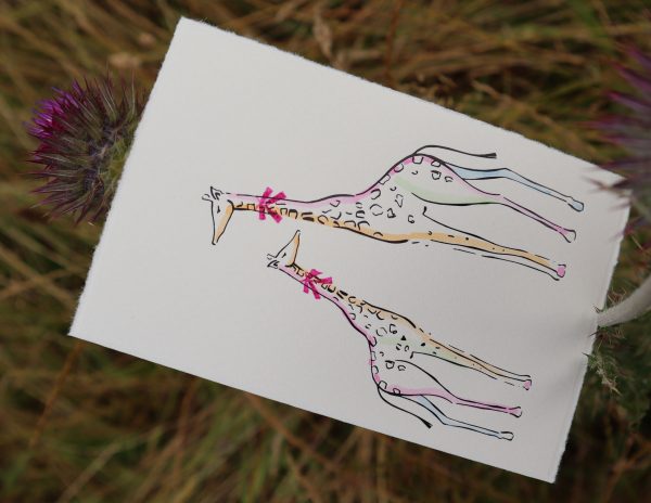 Rainbow Giraffes Black Foil - Image 3